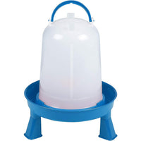 Double-Tuf Poultry Waterer with Legs for Chickens & Birds 3 Quart