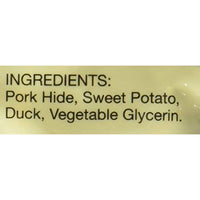 Cadet Triple Chew Duck & Sweet Potato Stuffed Pork Hide Rolls Dog Treats 6 Pack