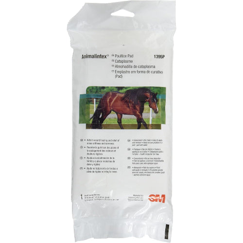 Raw Horse 3m Animalintex Hoof & Leg Poultice Pad Wound Care Abscess Treatment 8 X 16 Inch