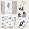 Newborn Baby Gift Set - Black + White