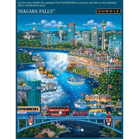 Niagara Falls 1000 Piece Jigsaw Puzzle Dowdle