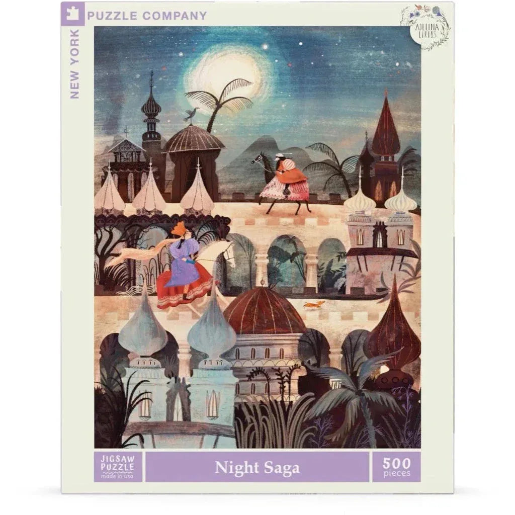 Night Saga 500 Piece Jigsaw Puzzle NYPC - BIG FRENCHIES
