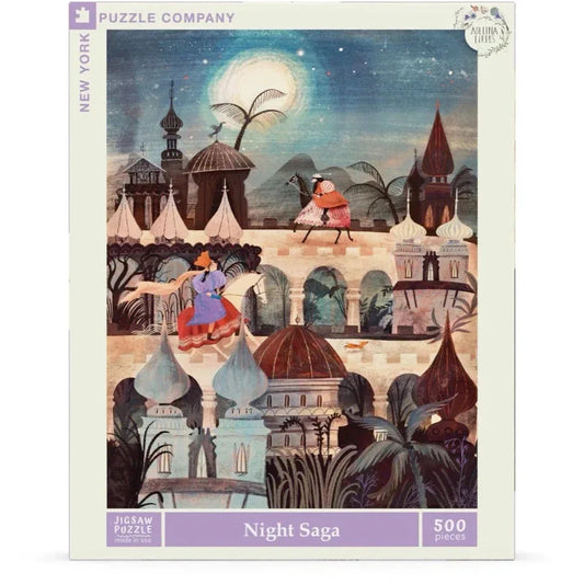 Night Saga 500 Piece Jigsaw Puzzle NYPC - BIG FRENCHIES