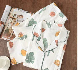 Women's Sleepwear, Maternity and Nursing Cotton Set - # BAGE211510131-NURSG - BIG FRENCHIES