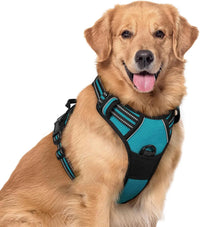 No Pull Dog Harness Reflective Adjustable Oxford Vest Dogs Control (All Sizes)