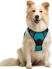 No Pull Dog Harness Reflective Adjustable Oxford Vest Dogs Control (All Sizes)