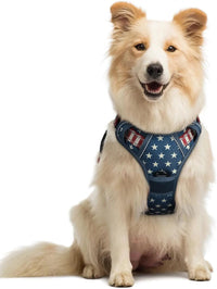 No Pull Dog Harness Reflective Adjustable Oxford Vest Dogs Control (All Sizes)