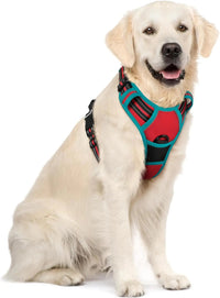 No Pull Dog Harness Reflective Adjustable Oxford Vest Dogs Control (All Sizes)