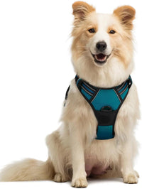 No Pull Dog Harness Reflective Adjustable Oxford Vest Dogs Control (All Sizes)