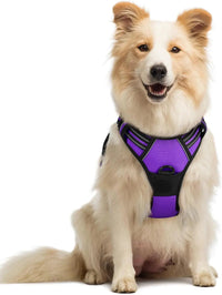 No Pull Dog Harness Reflective Adjustable Oxford Vest Dogs Control (All Sizes)