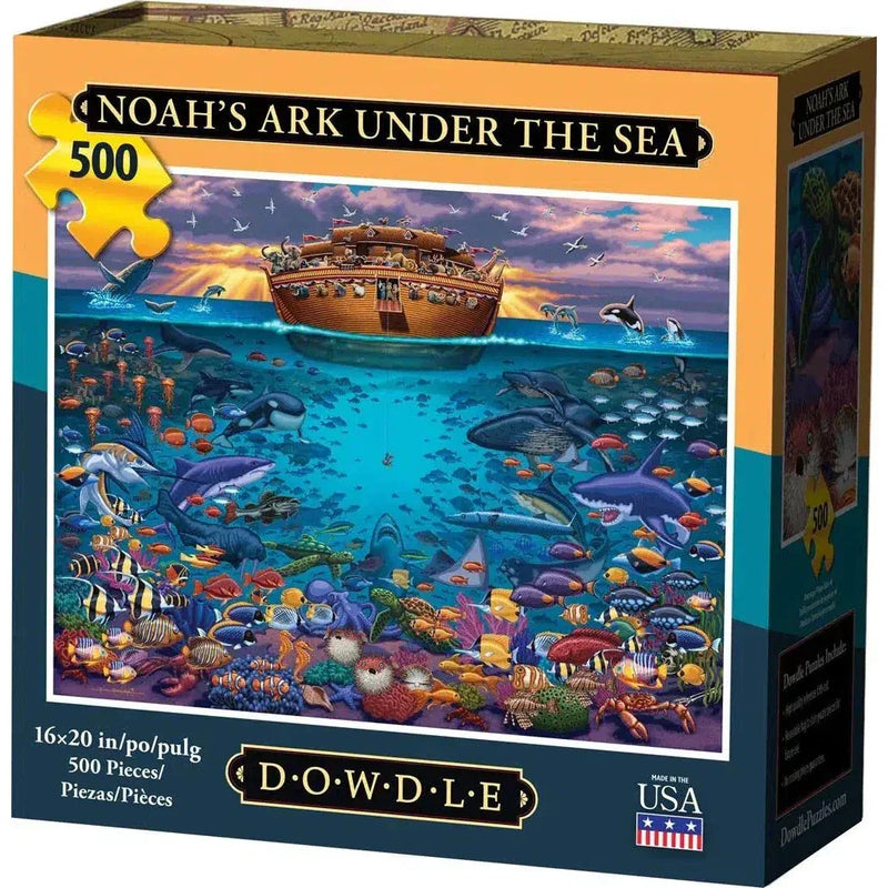 Noah's Ark Under the Sea 500 Piece Jigsaw Puzzle Dowdle - BIG FRENCHIES