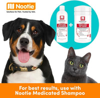 Nootie Medicated Dog & Cat Wipes 2% Chlorhexidine 2% Miconazole 70 Count XL
