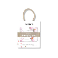 Organic Changing Pad Cover - Pink Petals - BIG FRENCHIES
