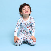 Organic Kids Pajamas - Transportation - BIG FRENCHIES