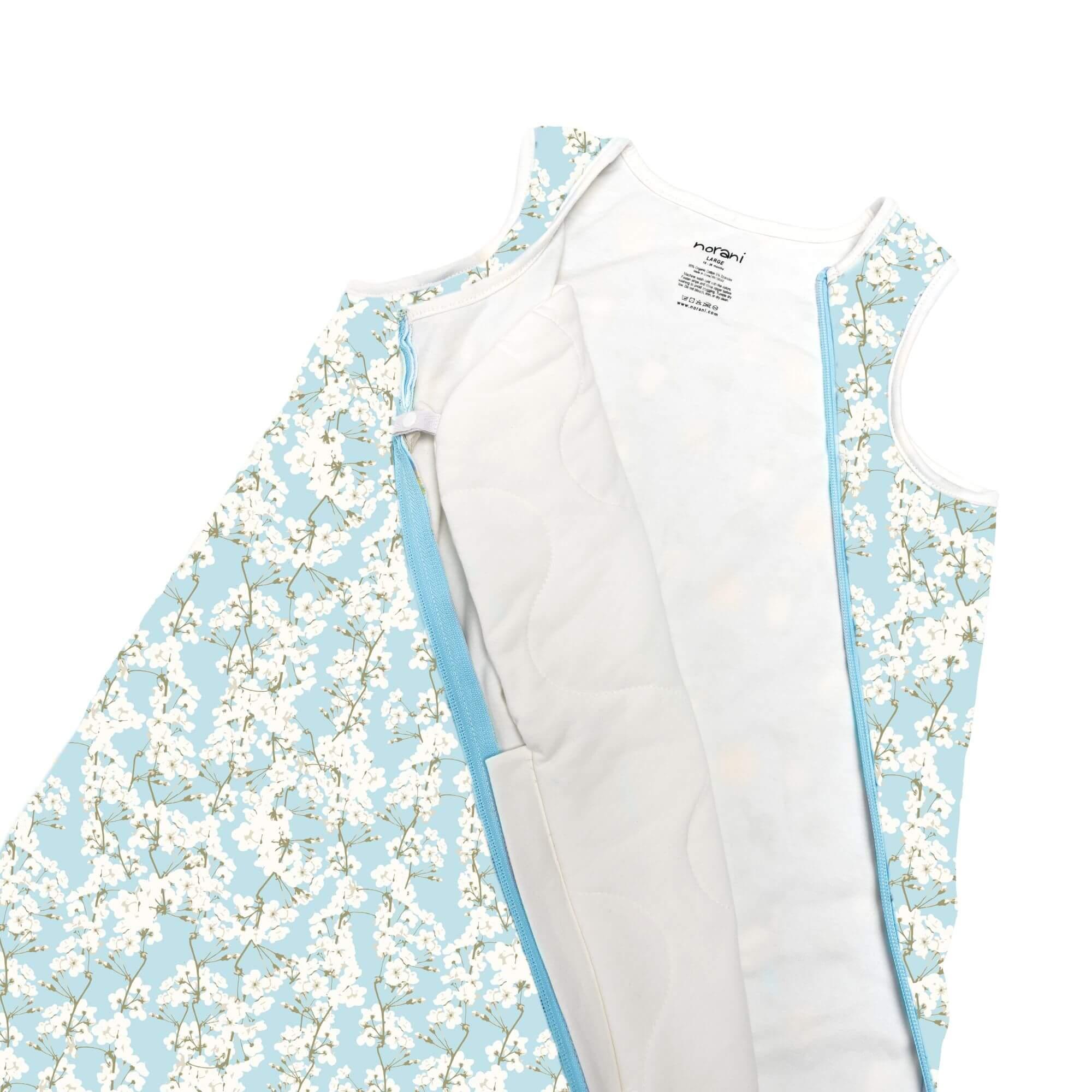 One & Done Sleep Sack - Cherry Blossoms - BIG FRENCHIES