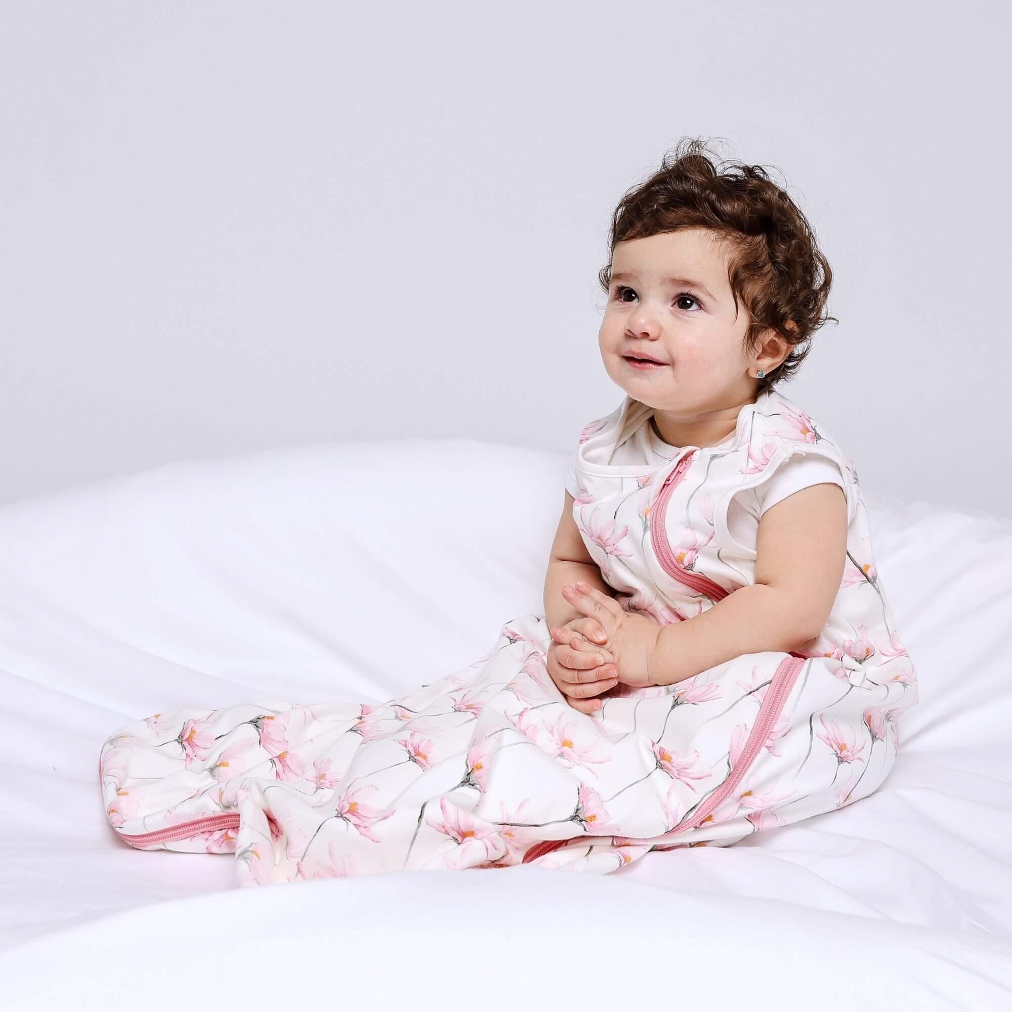 One & Done Sleep Sack - Pink Petals - BIG FRENCHIES