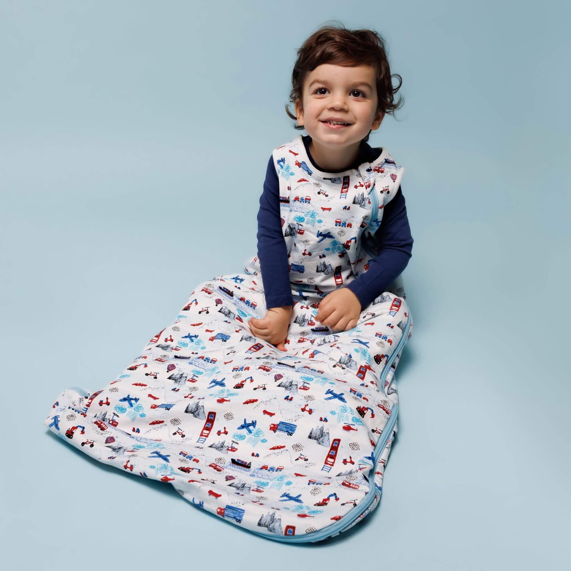 One & Done Sleep Sack - Transportation - BIG FRENCHIES