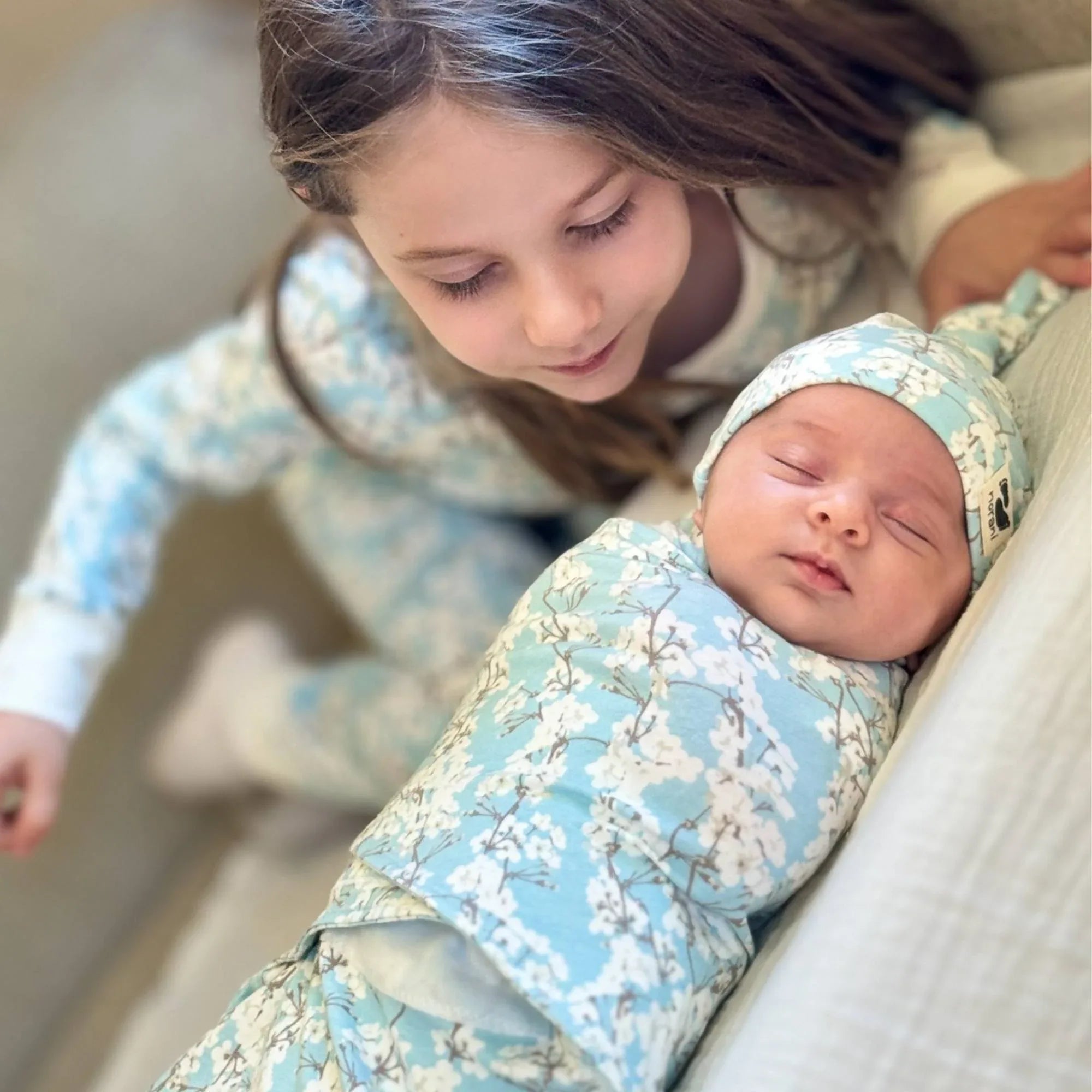 Snugababe Swaddle™ Sleep Pod - Cherry Blossoms - BIG FRENCHIES
