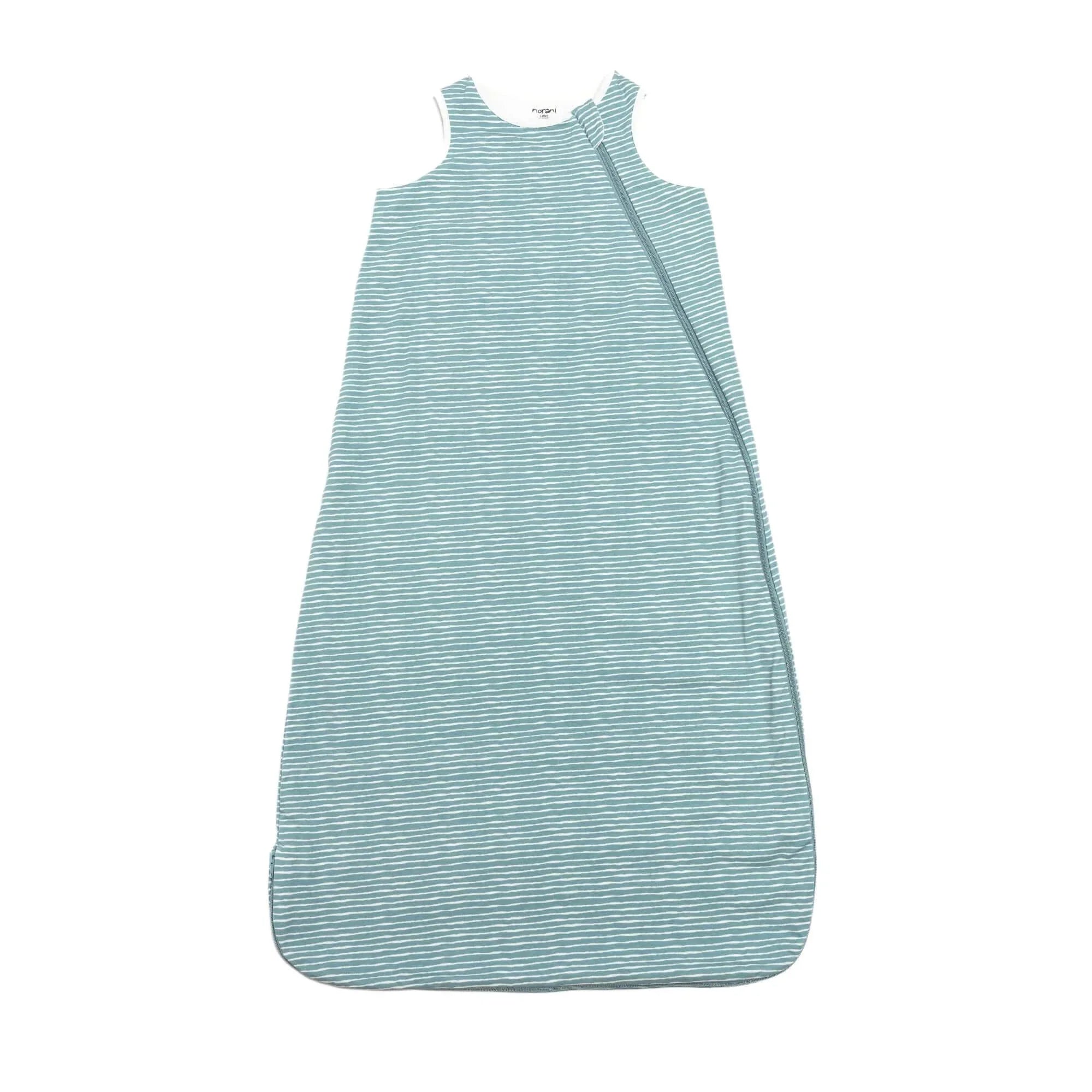 One & Done Sleep Sack - Green Stripes - BIG FRENCHIES
