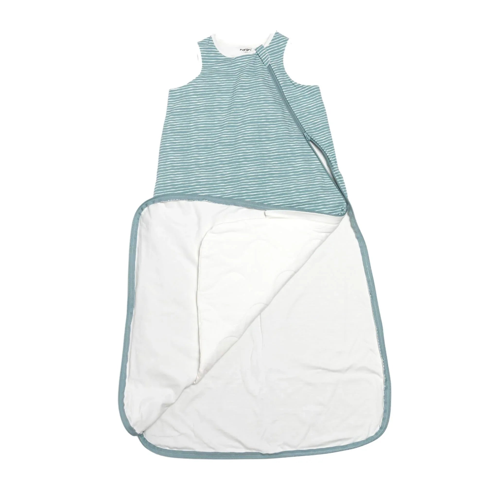 One & Done Sleep Sack - Green Stripes - BIG FRENCHIES