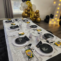 Hip Hop Party Coloring Tablecloth - BIG FRENCHIES