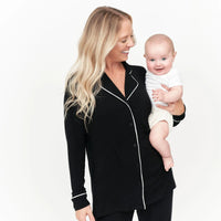 The Black CloudLuxe Classic Pajama Set - BIG FRENCHIES