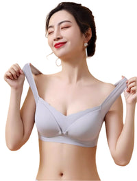 Comfortable Nursing Bra - Wireless Support for Breastfeeding Mothers | MEACAOFG