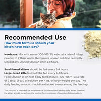 Nutri-Vet Kitten Milk Replacer Powder 12oz – Probiotic Formula Made in USA