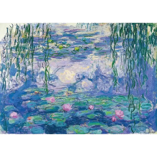 Nymphéas (Water Lilies) by Monet 1000 Piece Jigsaw Puzzle Enjoy - BIG FRENCHIES