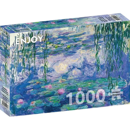 Nymphéas (Water Lilies) by Monet 1000 Piece Jigsaw Puzzle Enjoy - BIG FRENCHIES