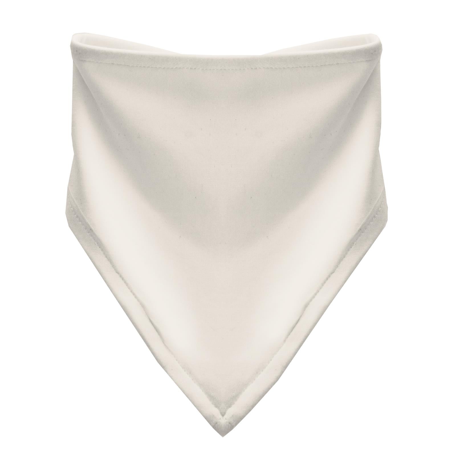Print Bandana Bib Set of 3 in Spring Sky Pussy Willows, Natural and April Showers Stripe