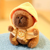 Cute Puffer Plush Toy Hoodie Doll Decoration