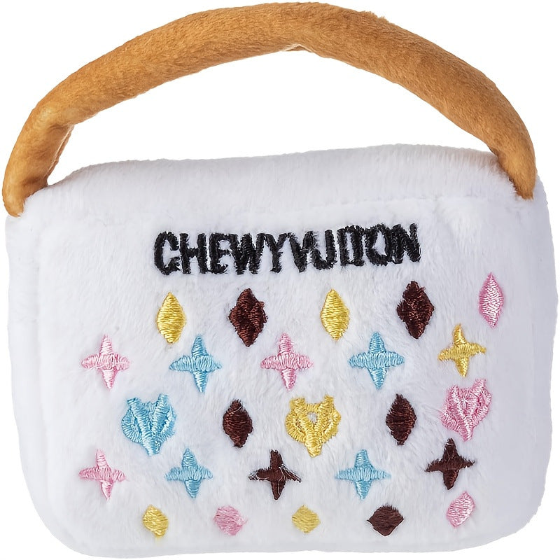 Dog Toy plush purse-Pet Toys-BIG FRENCHIES-Jane's Pet Boutique