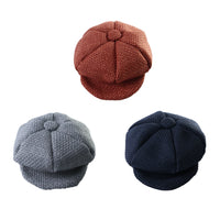 Vintage Shelby Flat Cap for Dogs and Cats Newsboy Hat Pet Costume Accessory