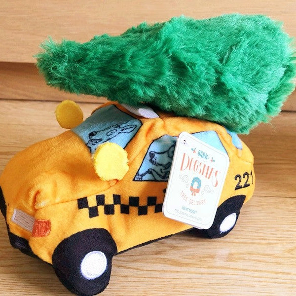 Dog toy car carried Christmas tree-Pet Toys-BIG FRENCHIES-Jane's Pet Boutique