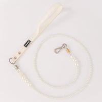 Luxury Pearl Pet Collar and Leash Set – Elegant & Lightweight