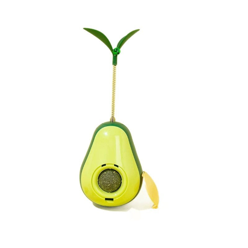 Cat Toy Avocado Tumbler & Catnip Ball Interactive-Pet Toys-BIG FRENCHIES-Jane's Pet Boutique