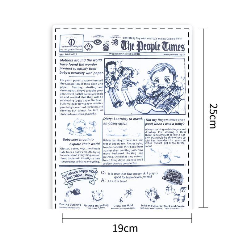 Dog toy Funny Newspaper Crinkle-Pet Toys-BIG FRENCHIES-Jane's Pet Boutique