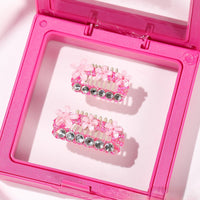Pet Accessories Crystal Flower Mini Hair Clips for Dogs