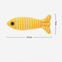 Catnip Fish Chew Toy for Cats