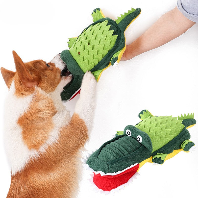 Dog toy alligator-Pet Toys-BIG FRENCHIES-Jane's Pet Boutique