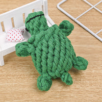 Cotton Rope Dog Toy – Cute Animals Chew