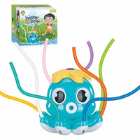 Outdoor Octopus Sprinkler Play Water Octopus Grass Sprinkler Toy