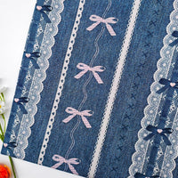 Handmade Denim Lace Pet Dress