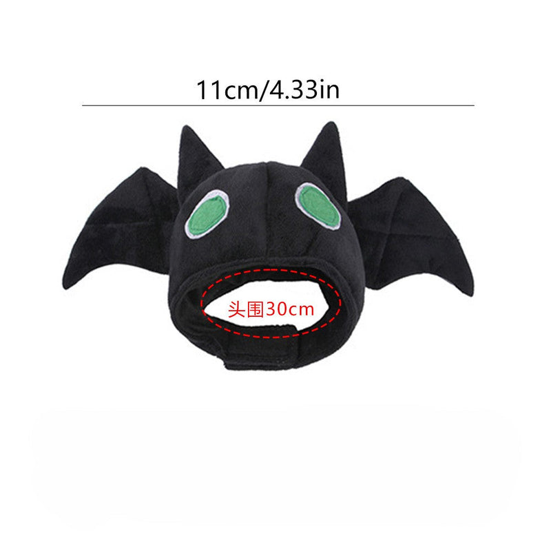 Dog & Cat Bat Wing Plush Hood with Stretch Opening-Pet Toys-BIG FRENCHIES-Jane's Pet Boutique
