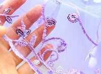 Luxury Purple Princess Dog Dress Floral Lace Tulle Wedding Gown for Small Dogs