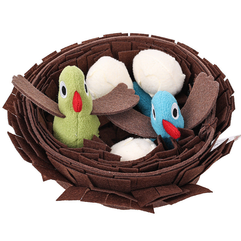 Dog toy birds nest-Pet Toys-BIG FRENCHIES-Jane's Pet Boutique