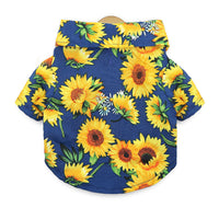 Tropical Floral Beach Hawaii Dog Shirt