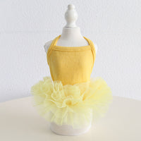 Sparkle Tutu Dog Dress Soft Ballet Puppy Princess Outfit