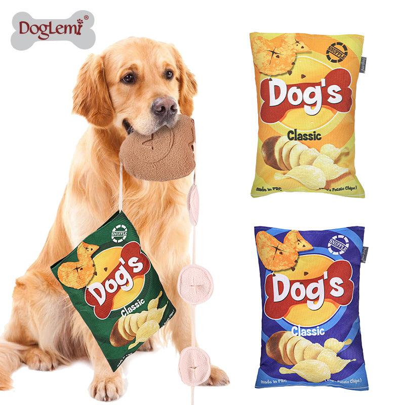 Dog toy chips-Pet Toys-BIG FRENCHIES-Jane's Pet Boutique